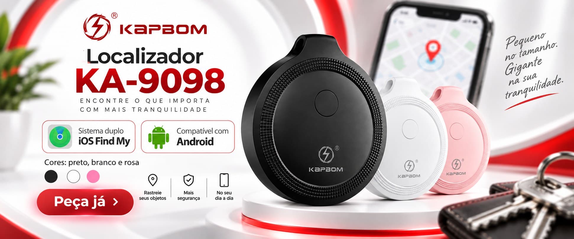 Localizador Kapbom KA-9098