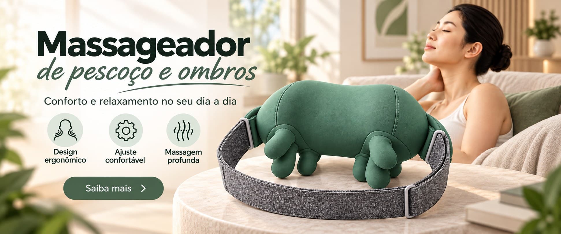 Massageador de pescoço e ombros