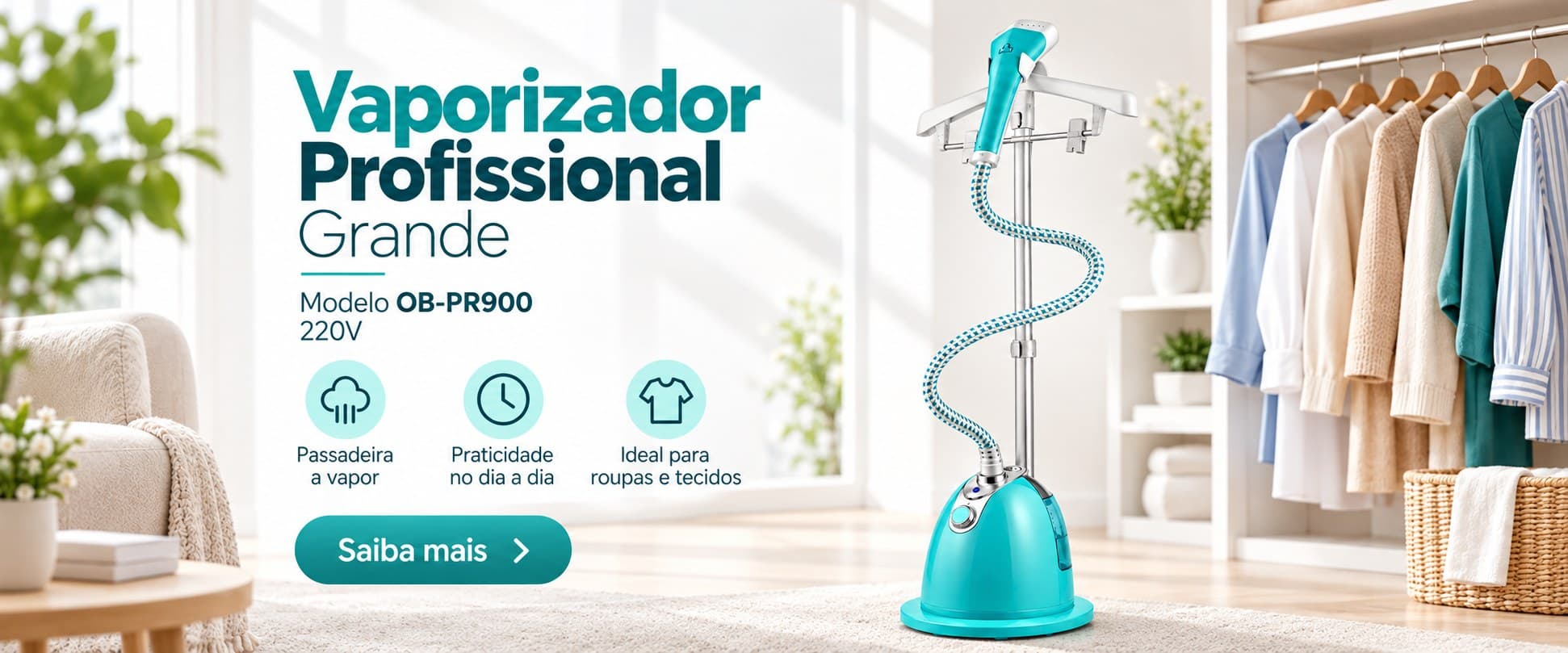 Vaporizador Profissional Grande OB-PR900