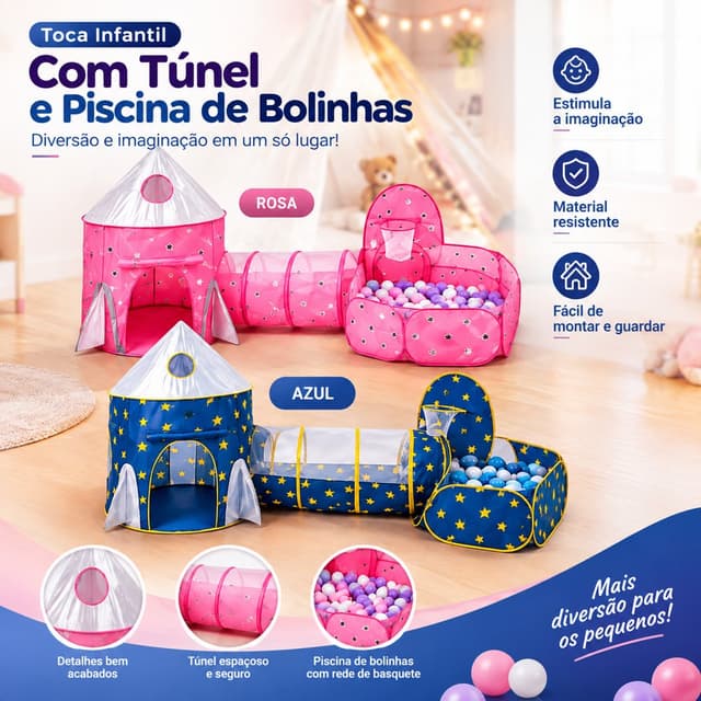 Casa Tenda Barraca Infantil