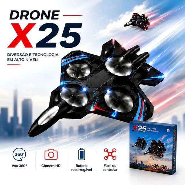 Drone Avião X25