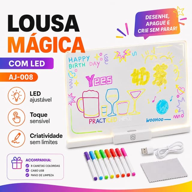 Lousa Mágica AJ-008