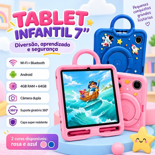 Tablet Infantil 7P