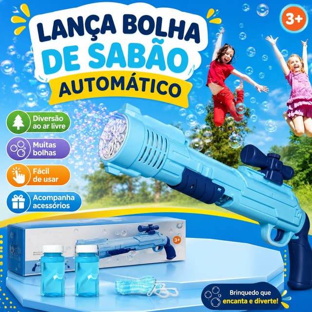 Lança Bolhas Automática H-06
