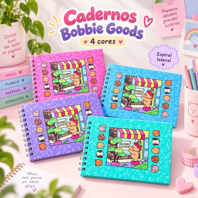 Livro para Colorir - Bobbie Goods