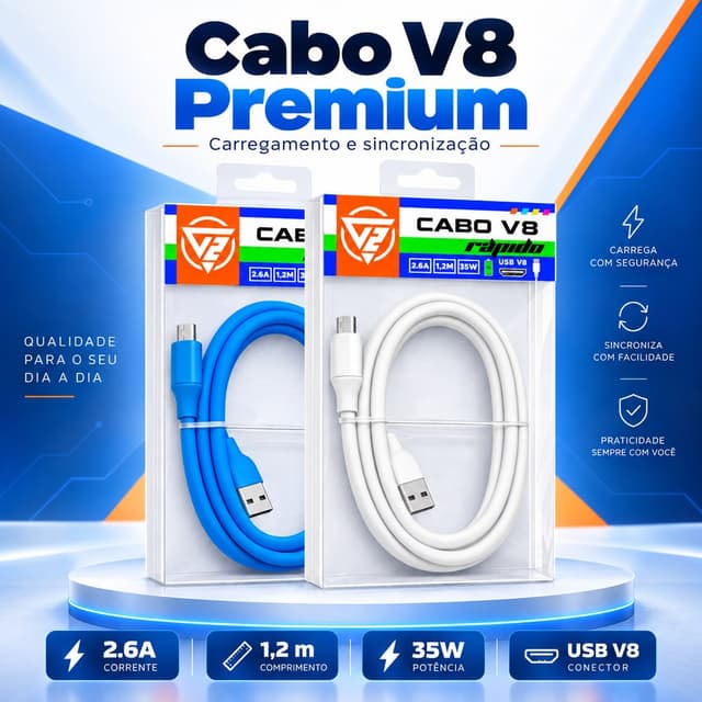Cabo de Dados V8