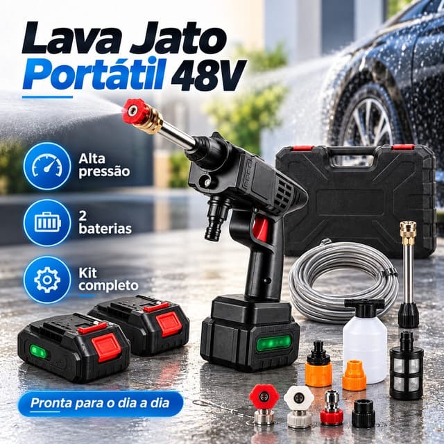 Lava Jato Portátil 48V