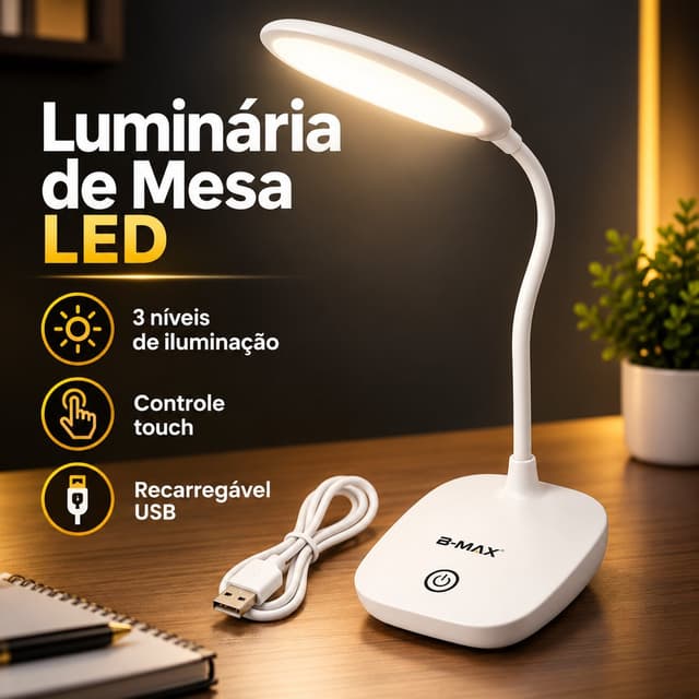 Luminária de Leitura Flexível L199