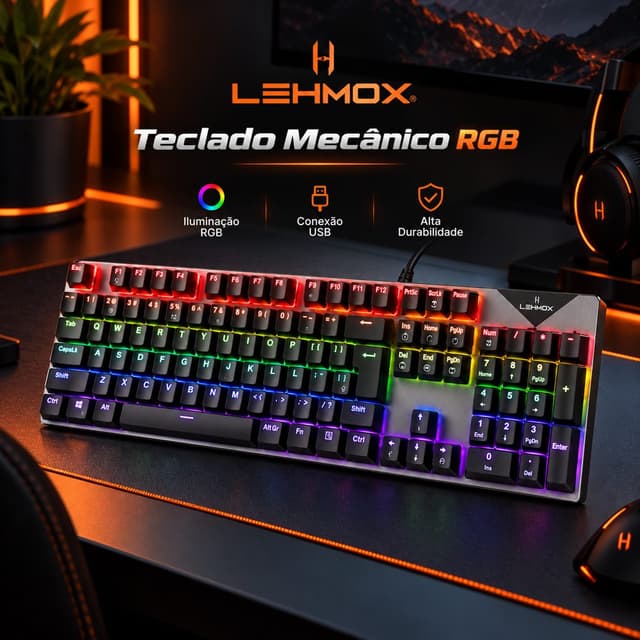 Teclado Mecânico Blue Switch 2081