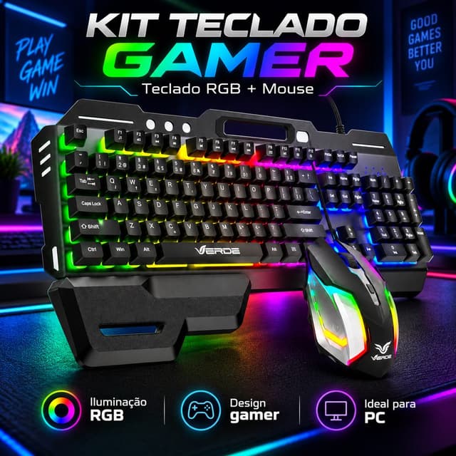 Teclado + Mouse T34 JP-133