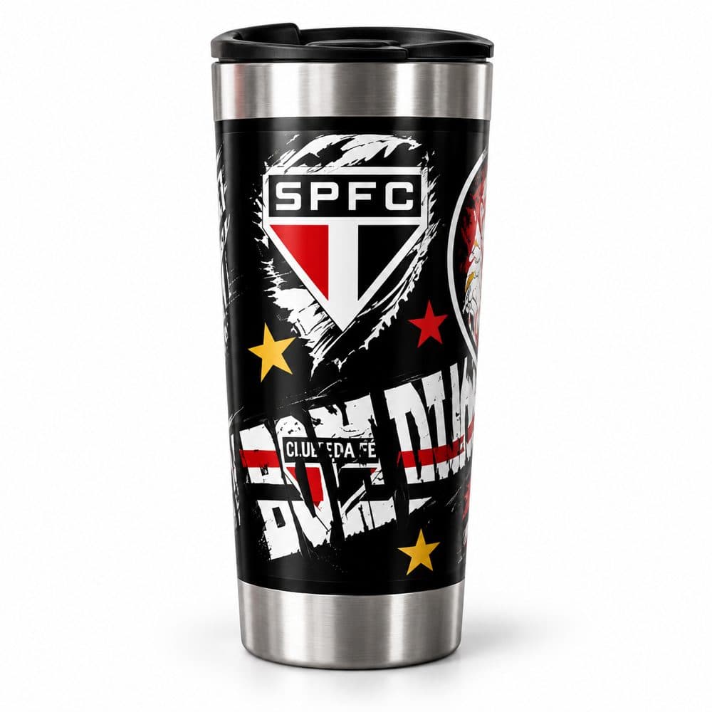 Copo Personalizado 3D 473 Ml (SÃO Paulo)