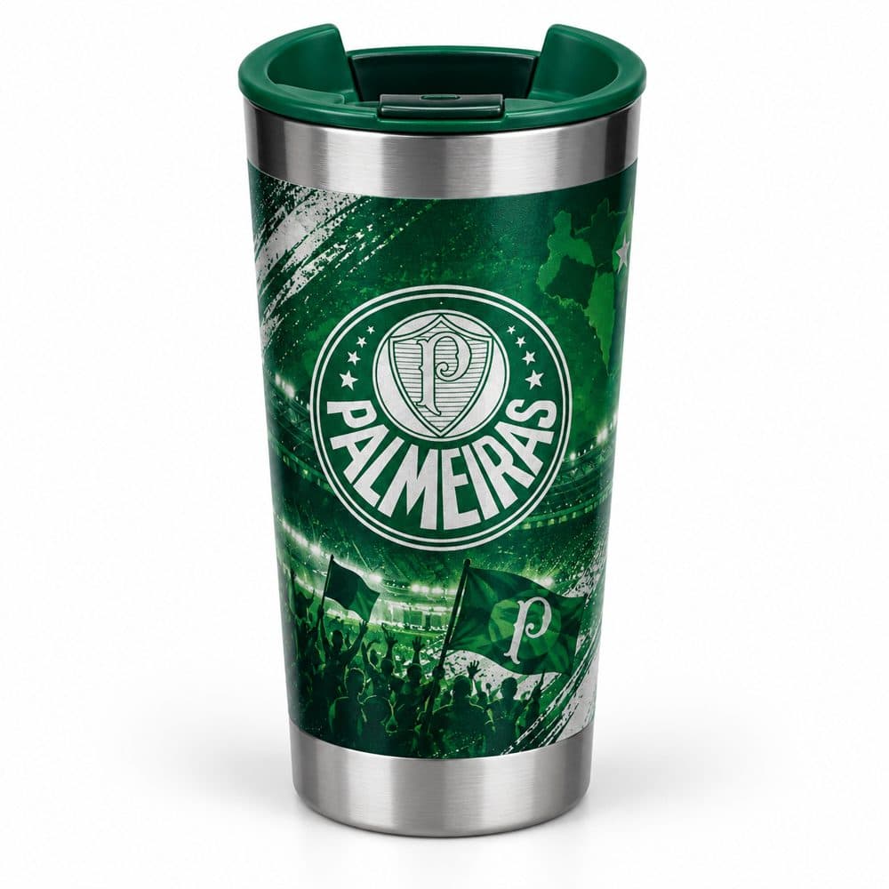 Copo Personalizado 3D 473 Ml (Palmeiras)
