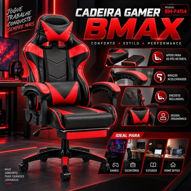 Cadeira Gamer BM-F4114