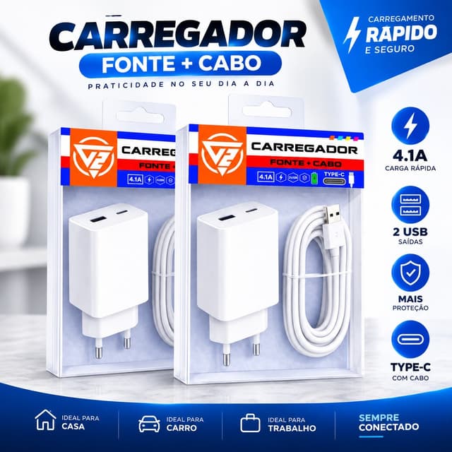 Kit Carregador TC