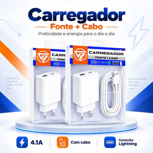 Kit Carregador iOS