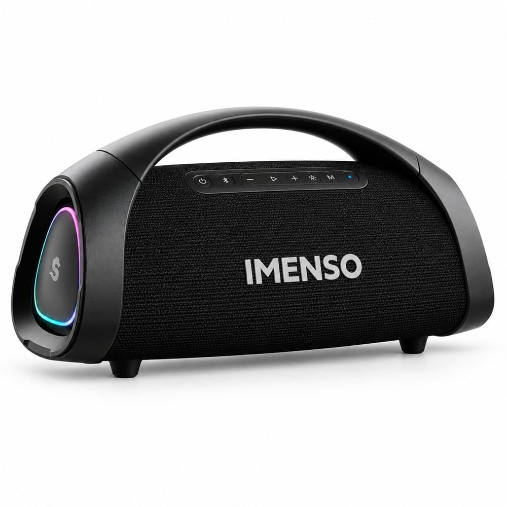 Caixa de Som Imenso 200W com Microfone X73