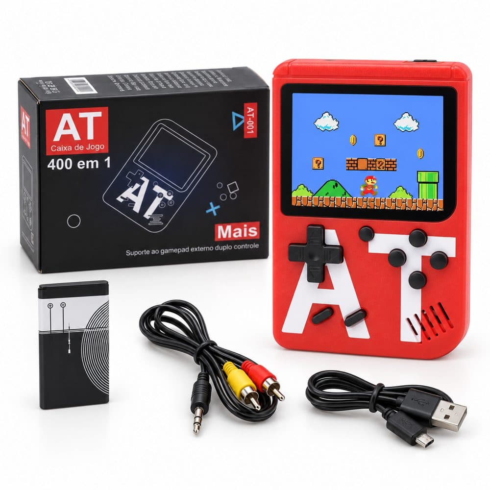 Mini Game Portátil 400 em 1 J61