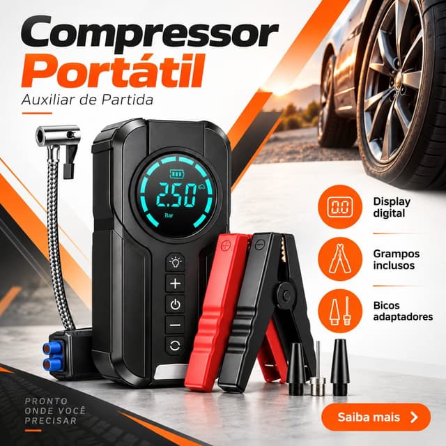 Compressor, Calibrador, Auxiliar de Partida L194