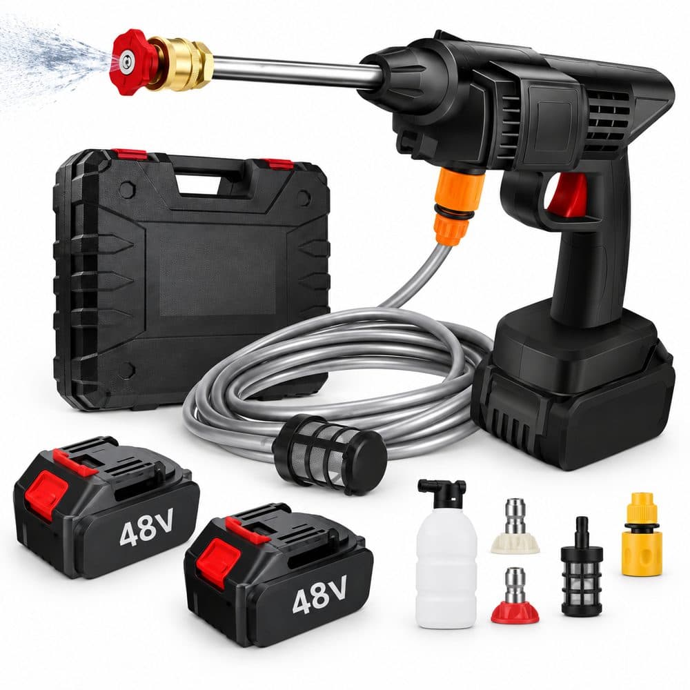 Lavadora Jato Portátil 48V + 2 BT + Maleta