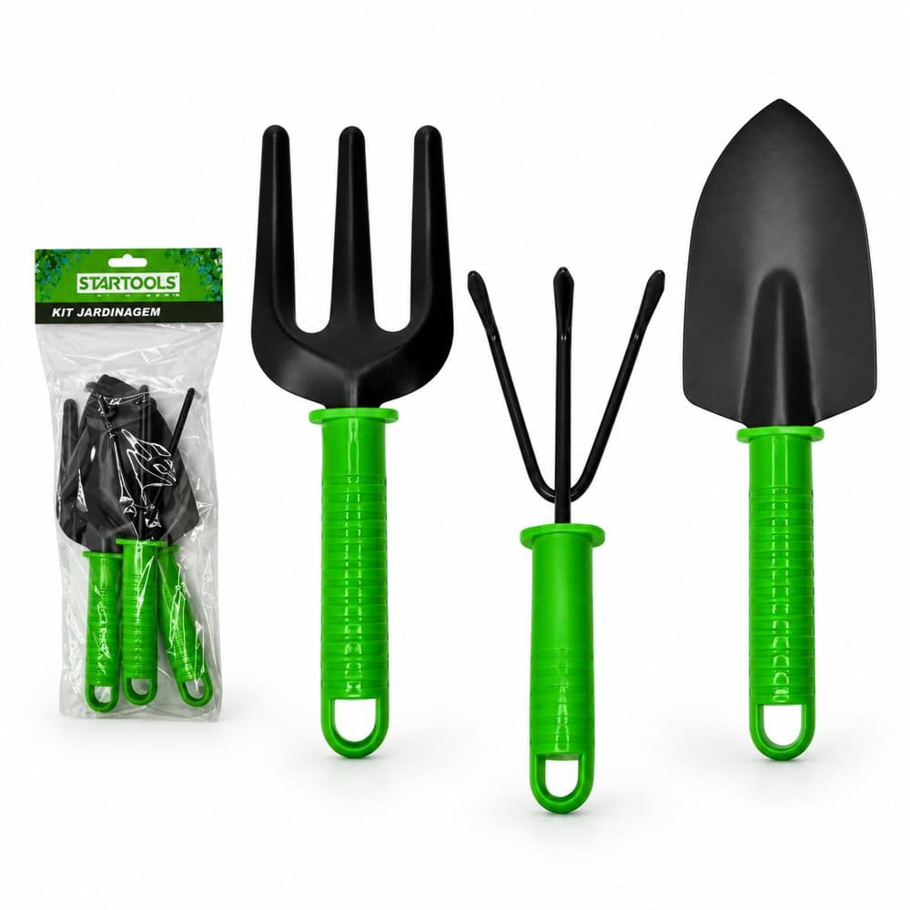 Kit Jardinagem 3 Peças