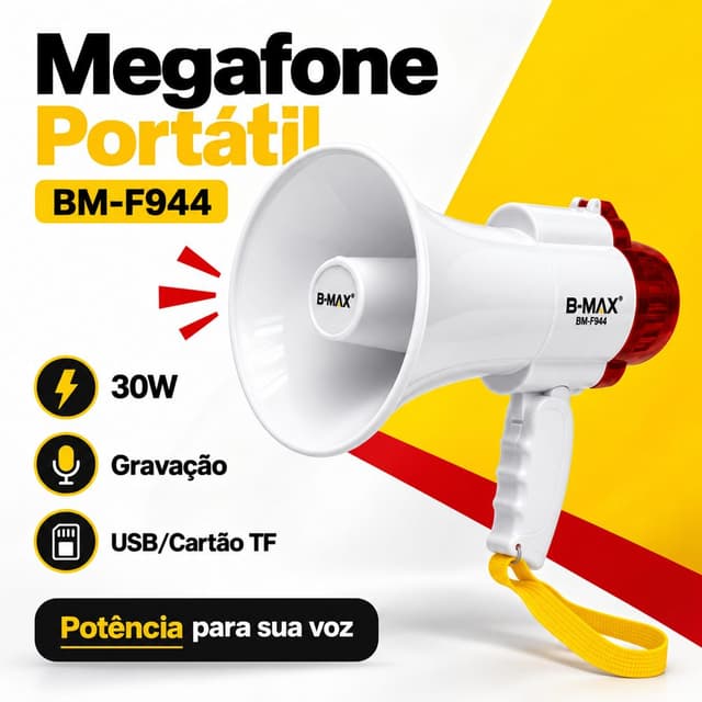 Megafone Profissional BM-F994