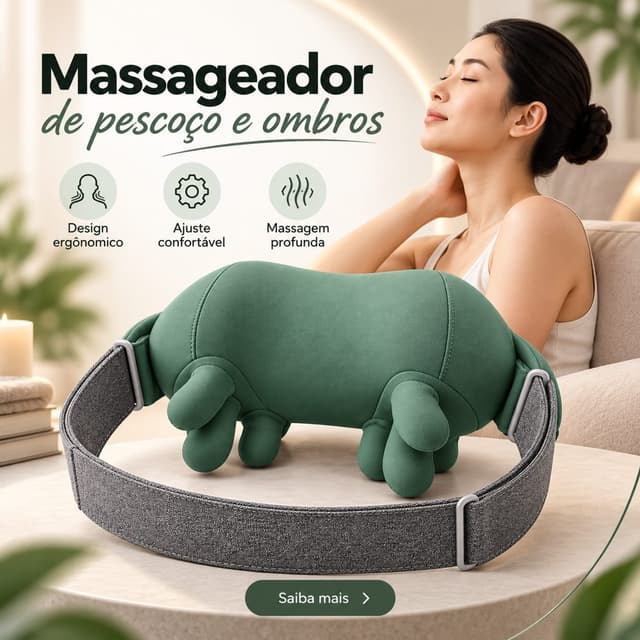 Massageador Elétrico Pescoço JMQ-734
