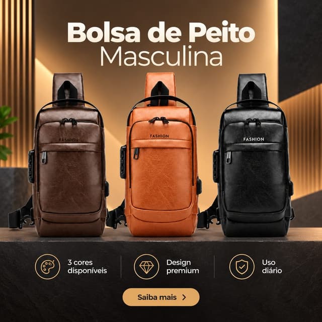 Mochila Ombro Compacta V09