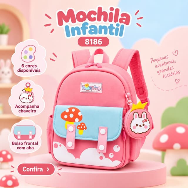 Mochila Infantil 8186