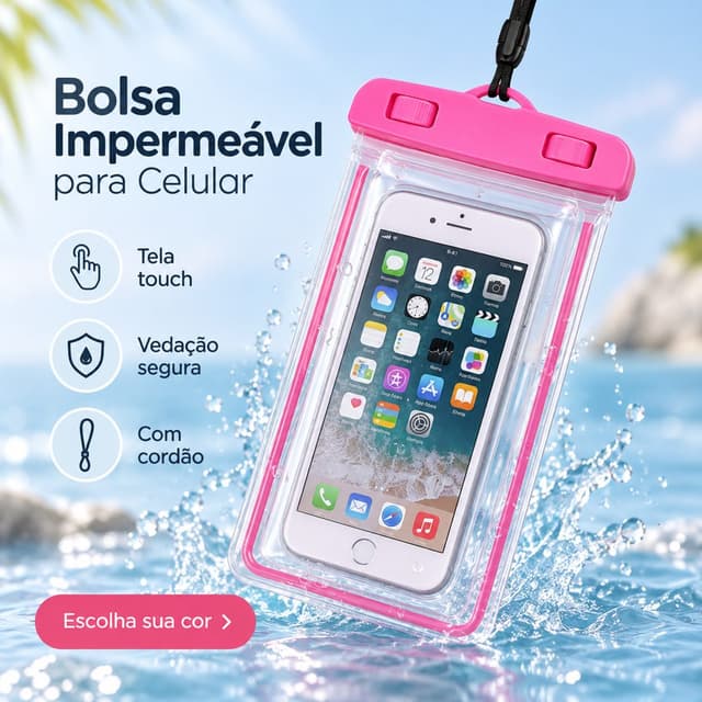 Suporte para Celular Prova D' Água S104