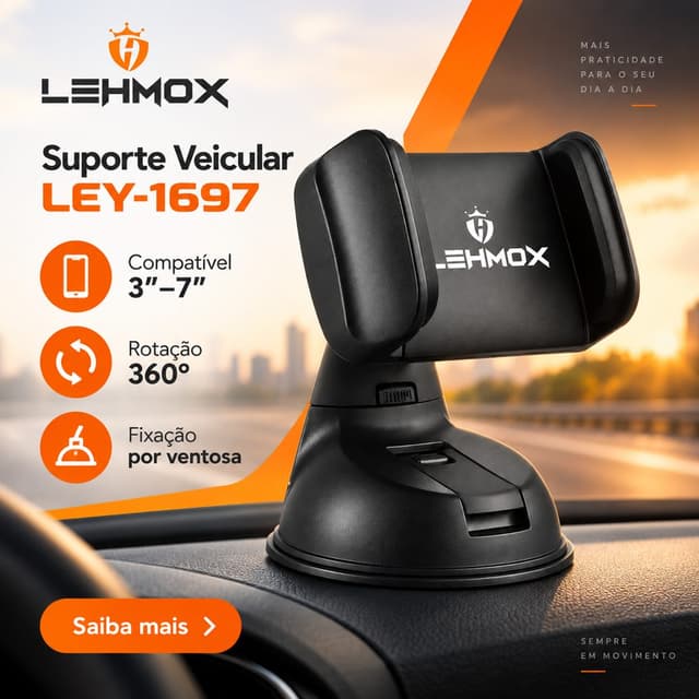 Suporte para Celular Carro L1697