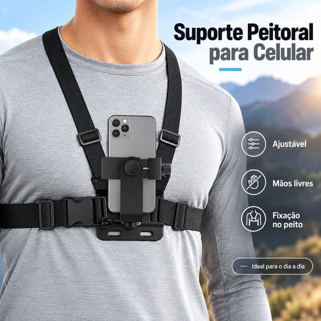 Suporte de Peito para Celular S79