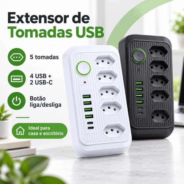 Tomada Elétrica Premium