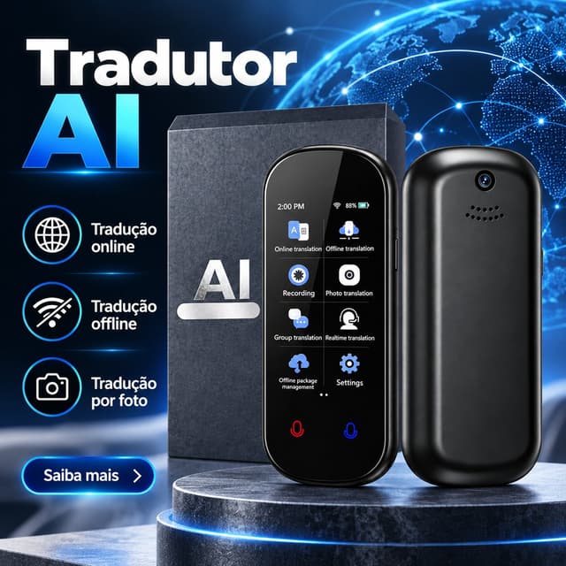 Tradutor Instantâneo Portátil