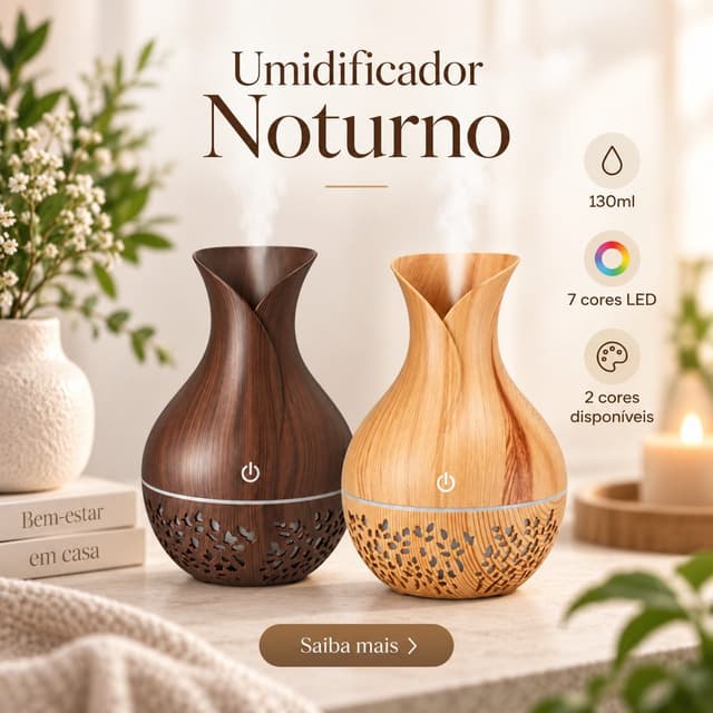 Umidificador de AR 130ML