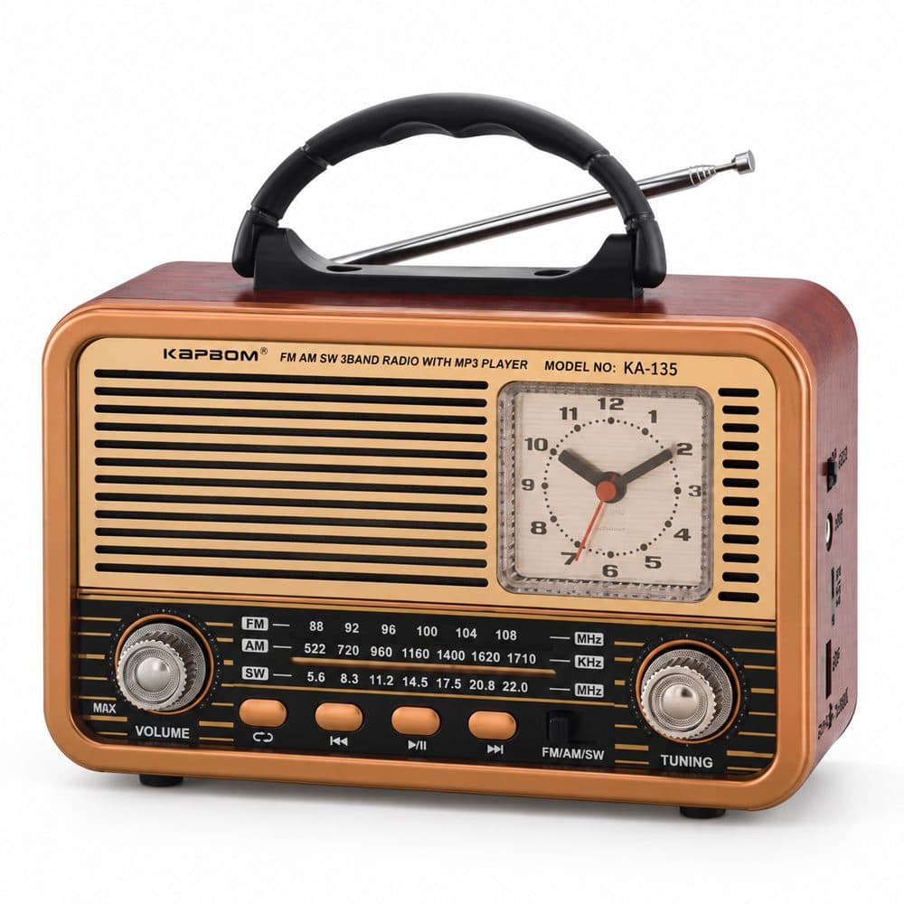 Rádio Vintage Retrô KA-135-B