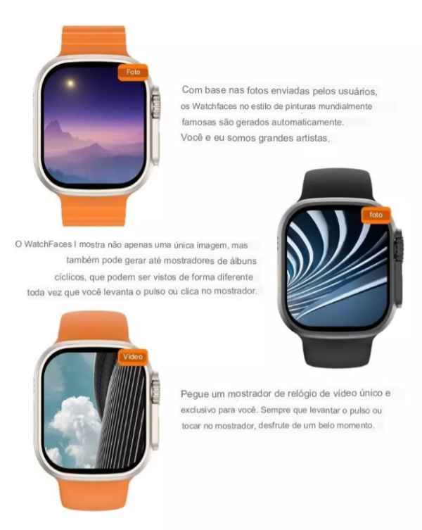 SMARTWATCH MICROWEAR W68 ULTRA SERIES 9 - Image 8