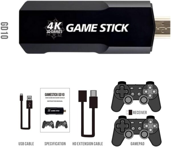 GAME STICK 37000 JOGOS 64GB 2.4G - Image 6