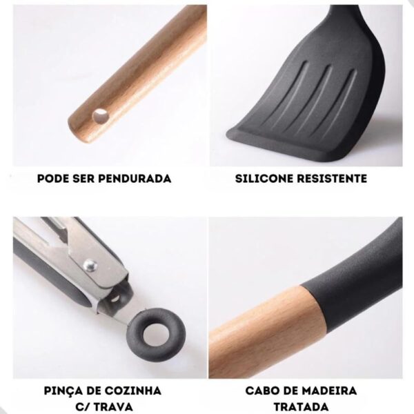 KIT DE UTENSÍLIOS DE COZINHA 12 UND - Image 12