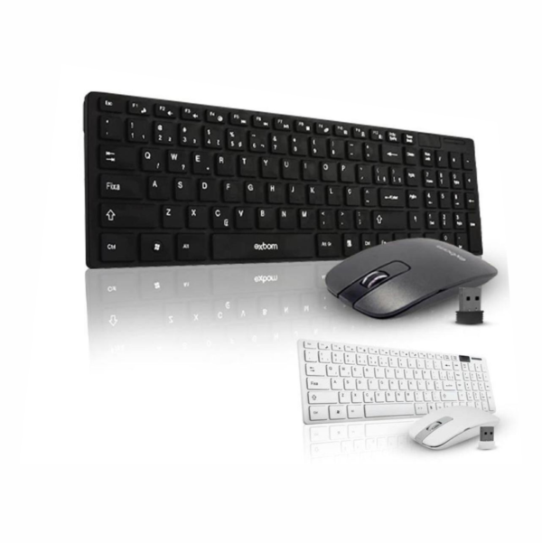 TECLADO + MOUSE SEM FIO EXB - Image 4