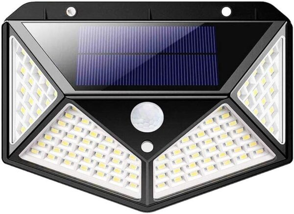 LUMINÁRIA SOLAR PAREDE 100 LEDS - Image 8