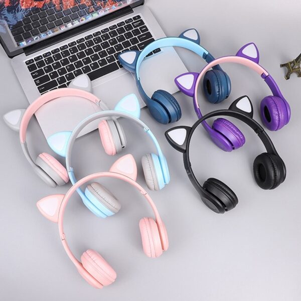 FONE BLUETOOTH CAT EAR LED - Image 5