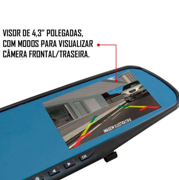 RETROVISOR COM CÂMERA AR01 - Image 8