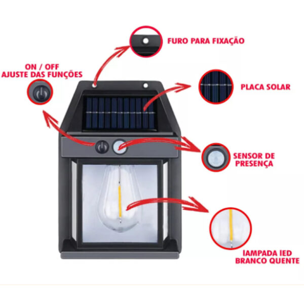 LUMINÁRIA SOLAR LT8609 - Image 12