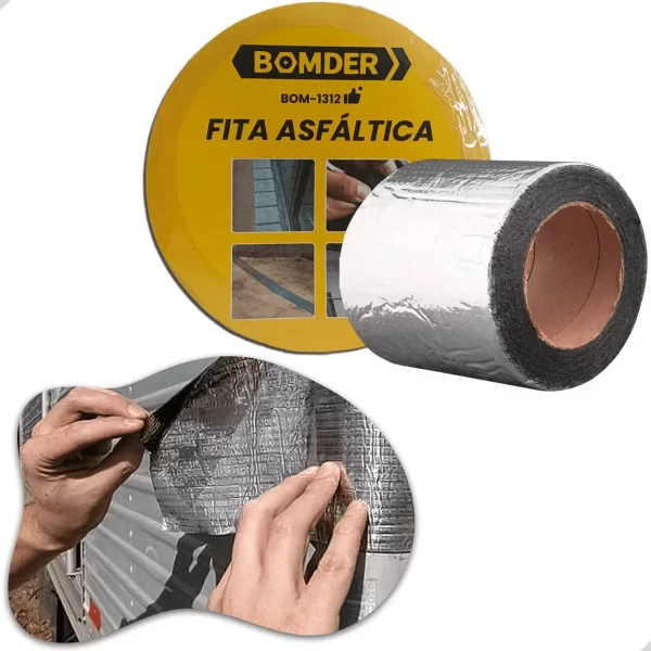 FITA ASFÁLTICA BOMDER METALIZADA IMPERMEÁVEL - Image 7