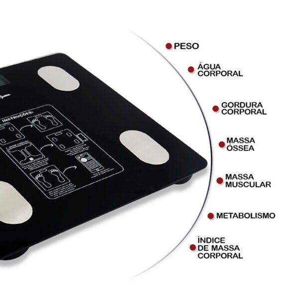 BALANÇA DIGITAL BIOIMPEDÂNCIA - Image 6