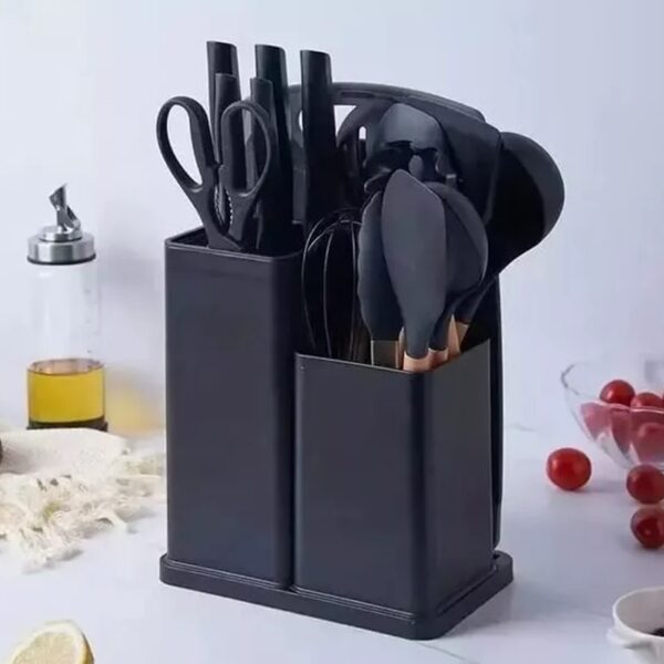 KIT DE UTENSÍLIOS DE COZINHA COM 19 PEÇAS - Image 4