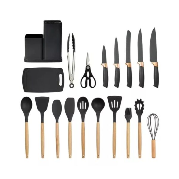 KIT DE UTENSÍLIOS DE COZINHA COM 19 PEÇAS - Image 2