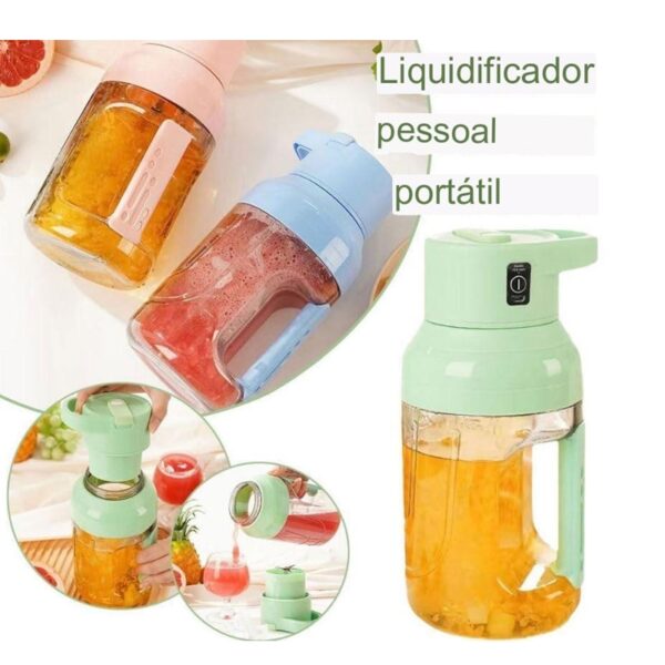 MINI LIQUIDIFICADOR PORTÁTIL 1500ML - Image 6