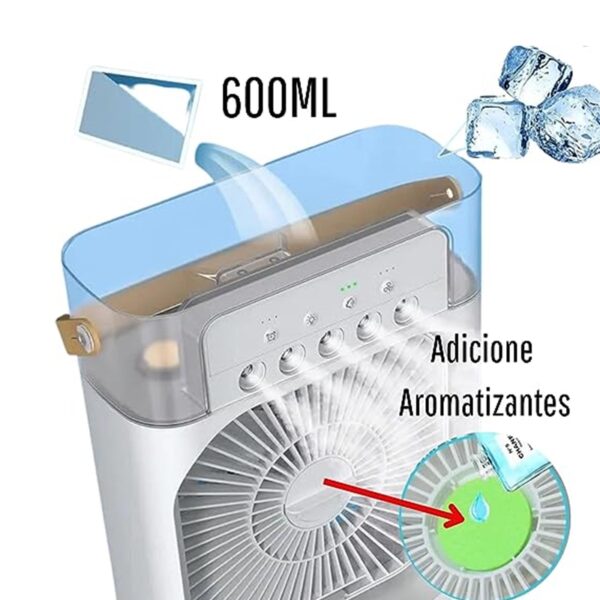 VENTILADOR CLIMATIZADOR DE AR COM RESERVATÓRIO - Image 6