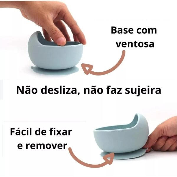 PRATINHO DE SILICONE INFANTIL - Image 2